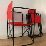 Jacques Hitier folding deck chairs