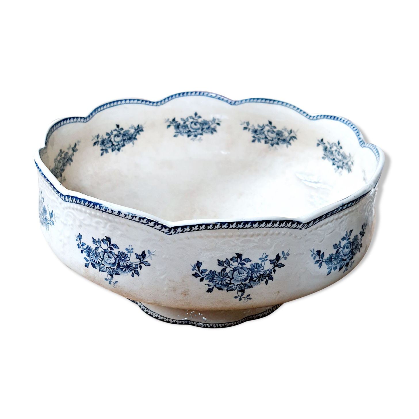 Badonviller model Richelieu hollow dish