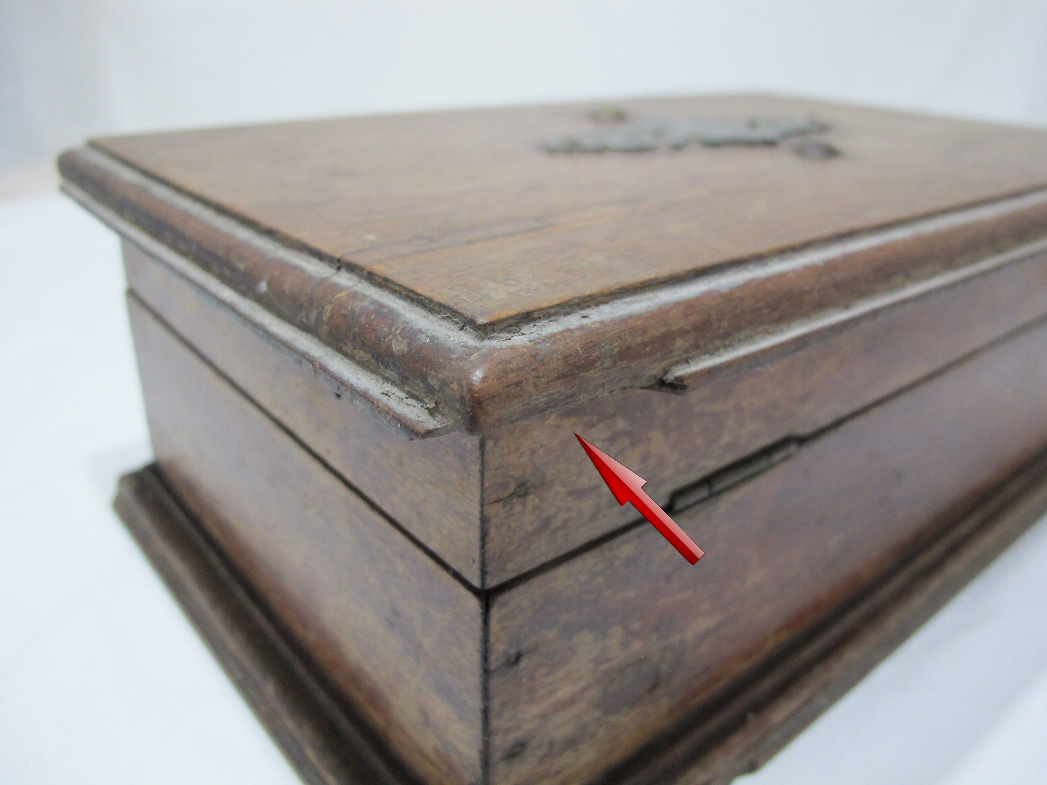 Wooden storage box