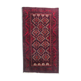 Tapis afghan fait main - 100x183 cm