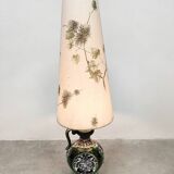 Vintage West Germany fat lava floor lamp ceramic 'Nature'
