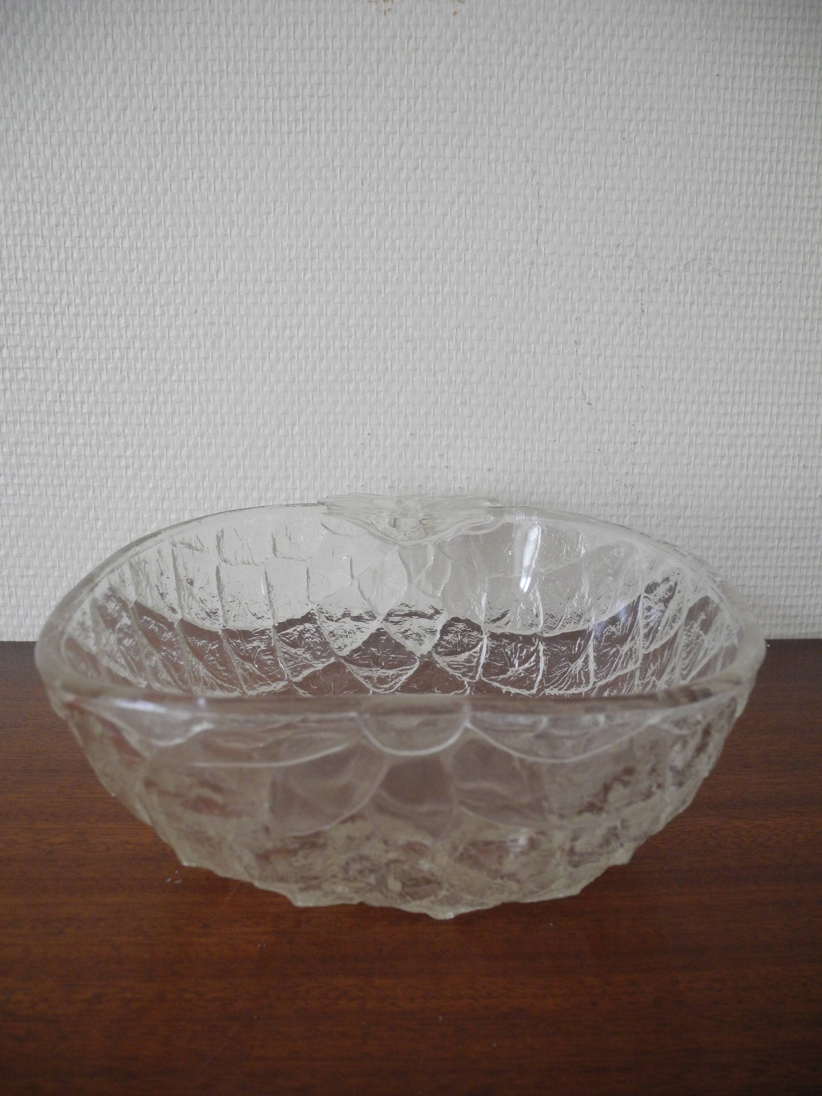 vintage pineapple salad bowl dish art table vintage pineapple salad bowl dish