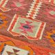 Turkish Handwoven Vintage Herki Kilim 93 cm x 316 cm