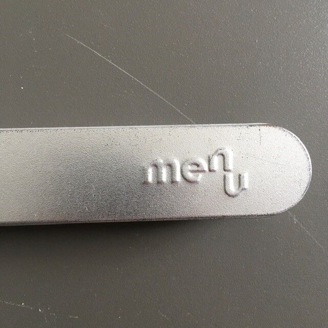 Under-the-plate design Menu