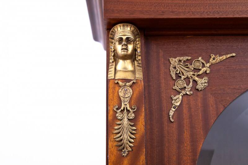 Elegant Empire bookcase, France, circa 1830.