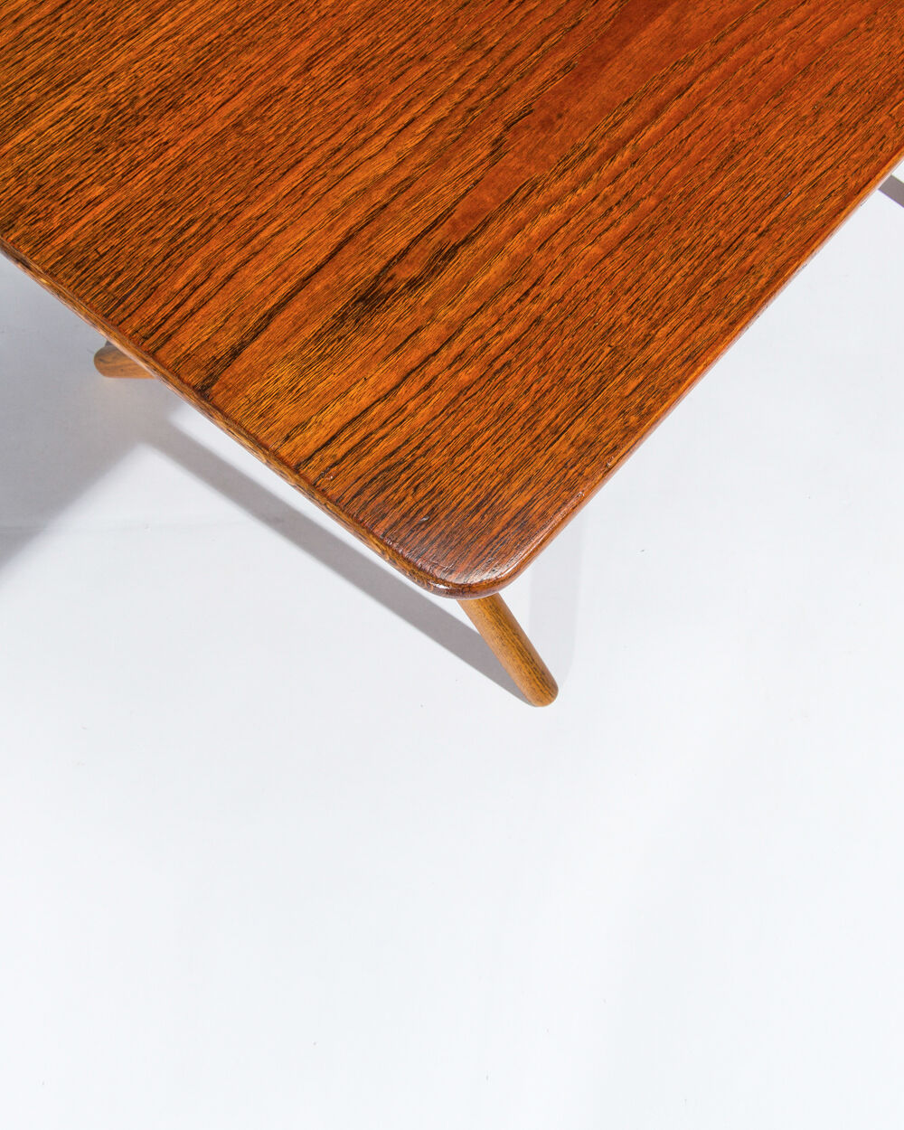 Hans Wegner coffee table in teak & oak for Andreas Tuck Danish Mid Century 1950’s