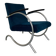 Fauteuil Bauhaus Art Déco en Acier Tubulaire par Jan Schröfer pour Ahrend De Cirkel, 1920s