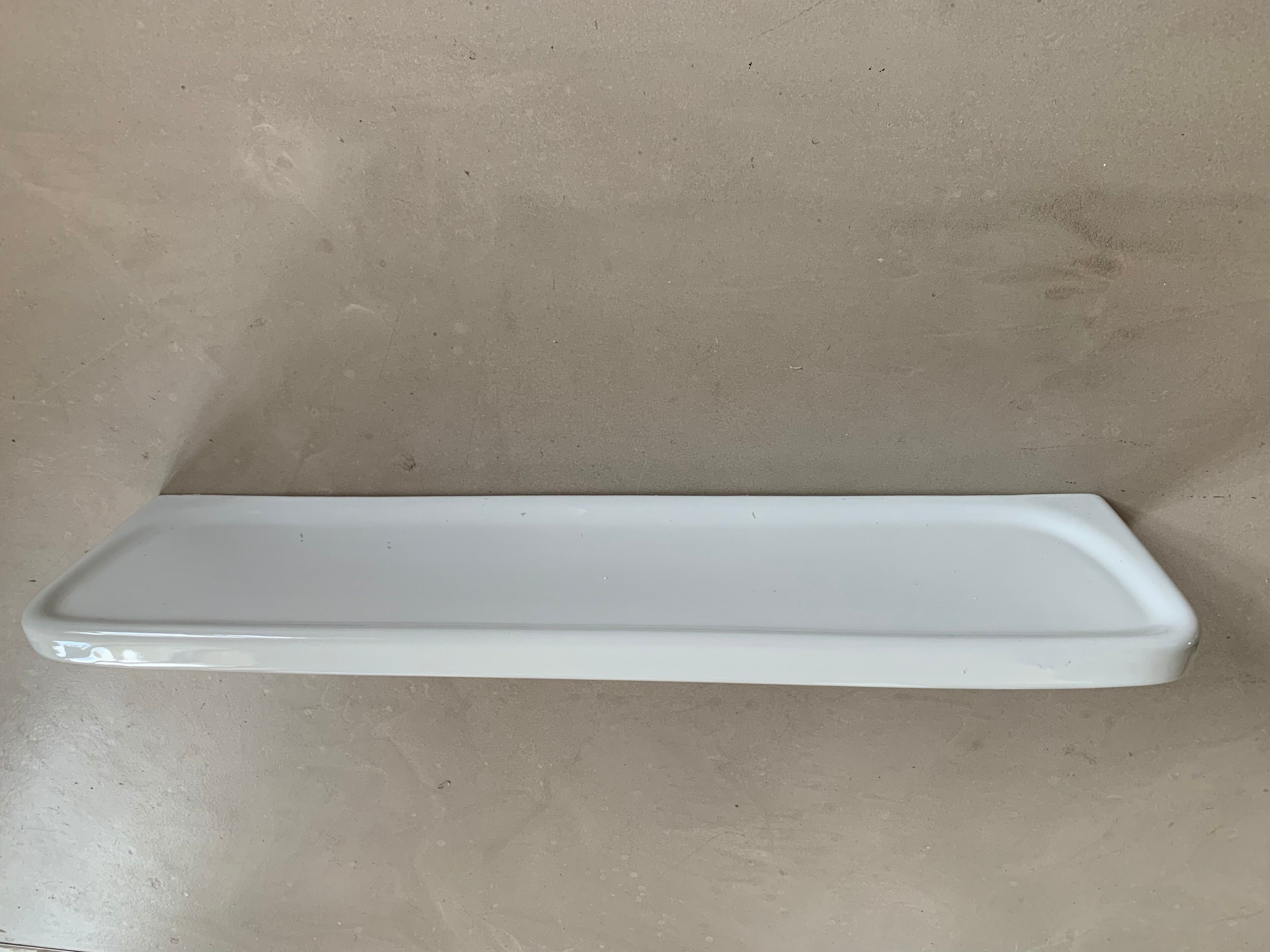 Antique ceramic shelf