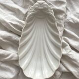 Ravier petit plat coquillage en porcelaine ancienne