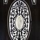 Ceremonial showcase in blackened pearwood, Napoleon III period - 1850