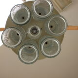 Mid-century chandelier Kamenický Šenov, 1970