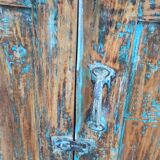 Old wooden cabinet with 4 doors