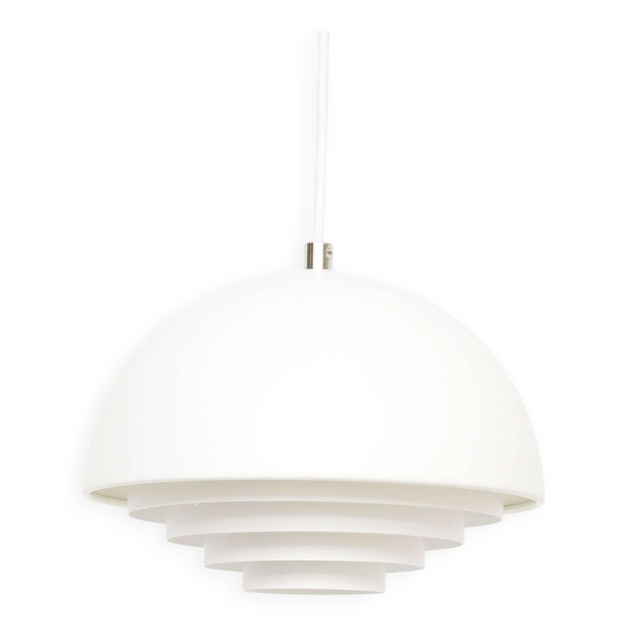 White Scandinavian lamp, 1990s