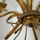 Golden wheat ear lustre Hans KOGL 1970s