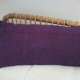 Coussin en lin ancien coloré