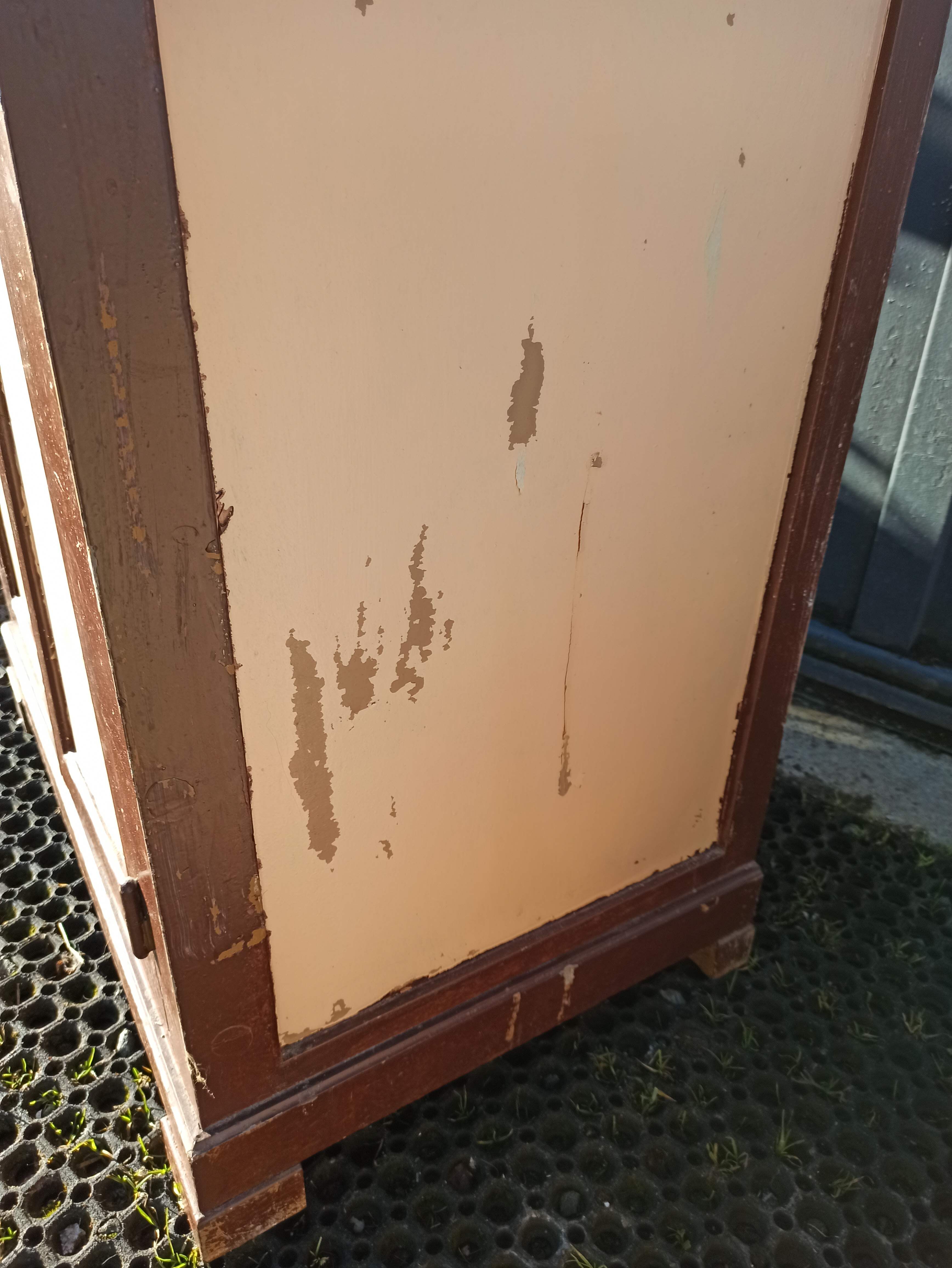 Low Parisian buffet Solid support height two doors 2 drawers