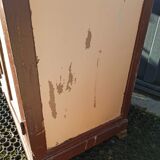 Low Parisian buffet Solid support height two doors 2 drawers