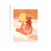 The seagull, illustration