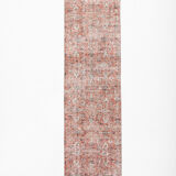 Tapis turc rouge pâle 2x9, 71x288Cm