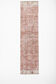 2x9 Turkish Pale Red Runner Rug, 71x288Cm