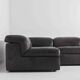 Vintage leather Durlet Model 'Jeep' Modular sofa set, 1970s