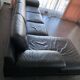 Leather corner sofa