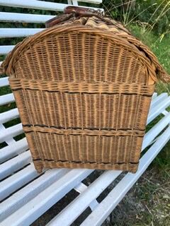 Old market or picnic basket