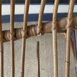 2 rattan chairs