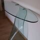 Fiam italia glass table/console – italian design