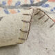 4x6 neutral handmade anatolian turkish rug,	115c192cm
