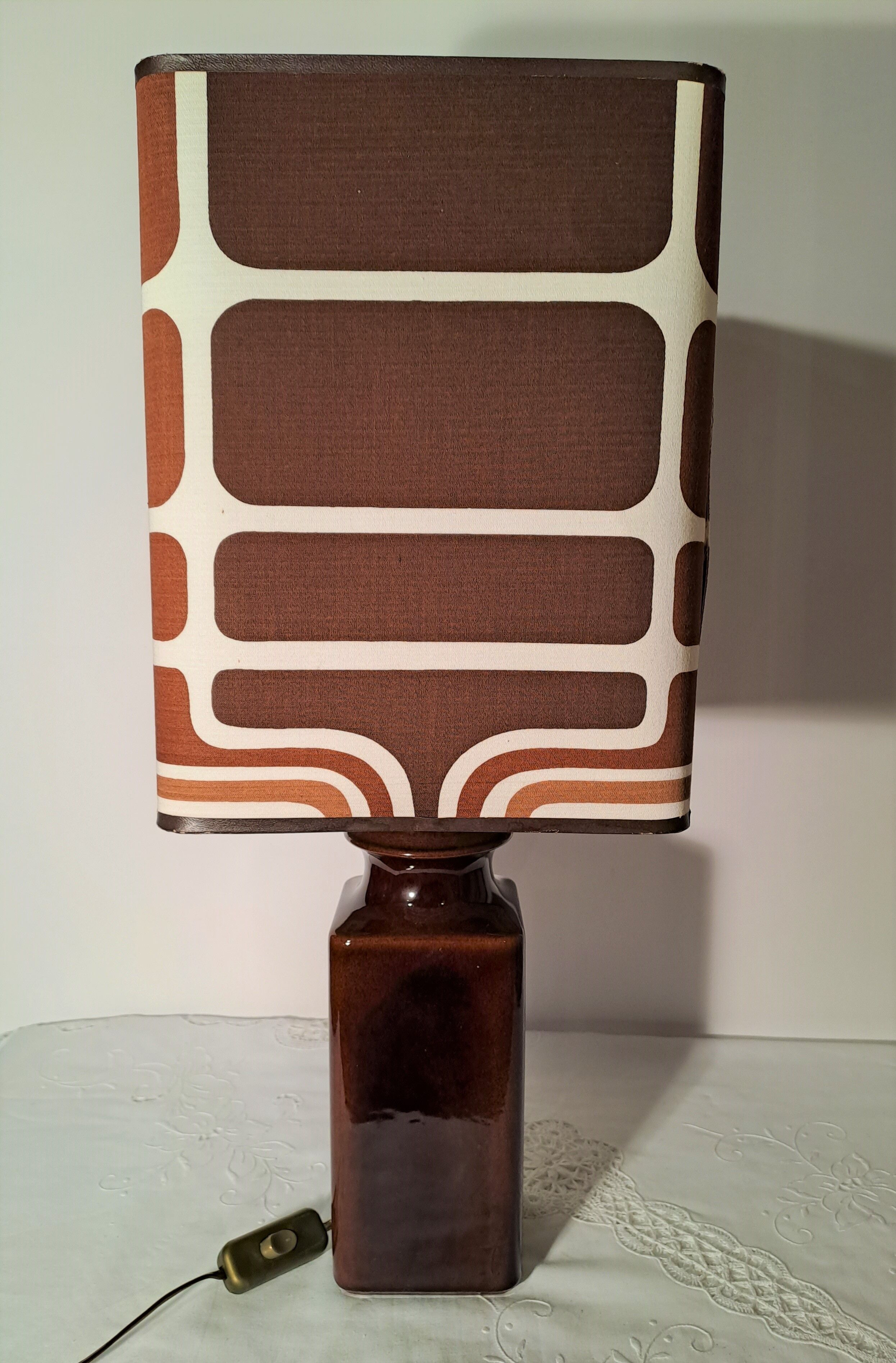 Vintage ceramic lamp West Germany