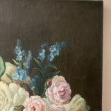 Painting flowers late nineteenth