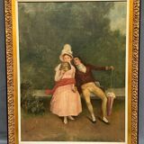 A. Corti. Scène galante.