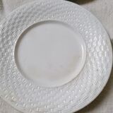 Set of 7 Gien earthenware dessert plates