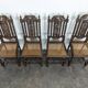 Set of 4 Louis XIII chairs