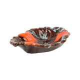 Vintage Fruit Bowl in the Shape of a Leaf Vallauris France