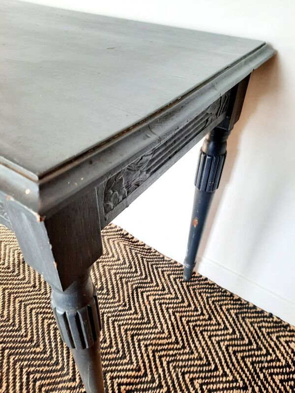 Table console à motifs vintage années 30s