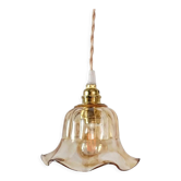 Amber vintage lamp