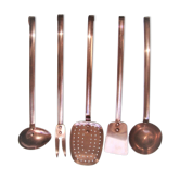 Copper kitchen utensils made in france