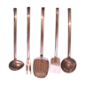 Copper kitchen utensils made in france