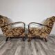 Art deco armchairs by Jindrich Halabala