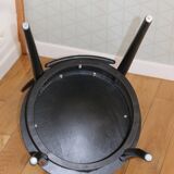 BAUMANN black seagull chair black skai