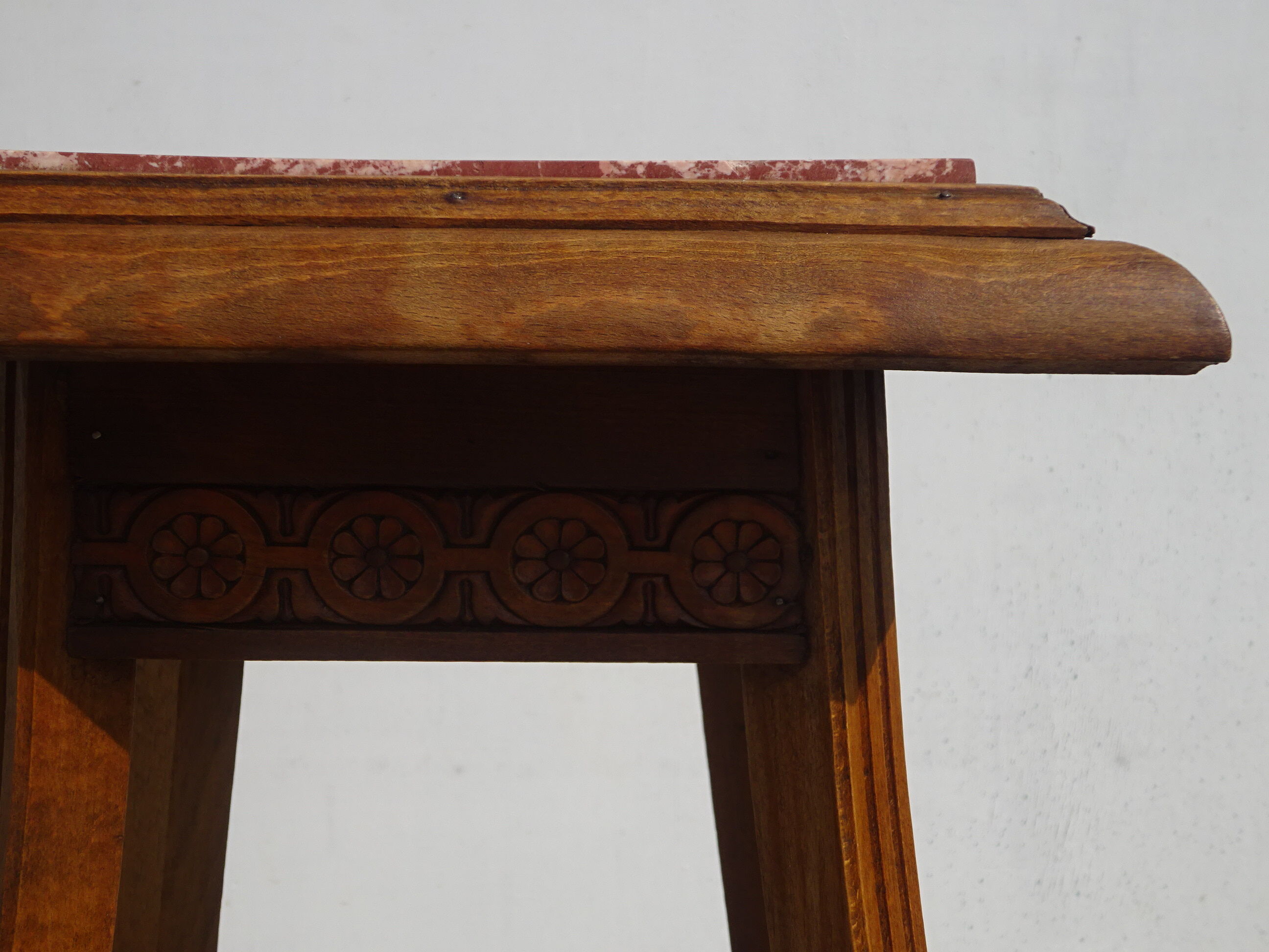 High harness, double tops, marble top