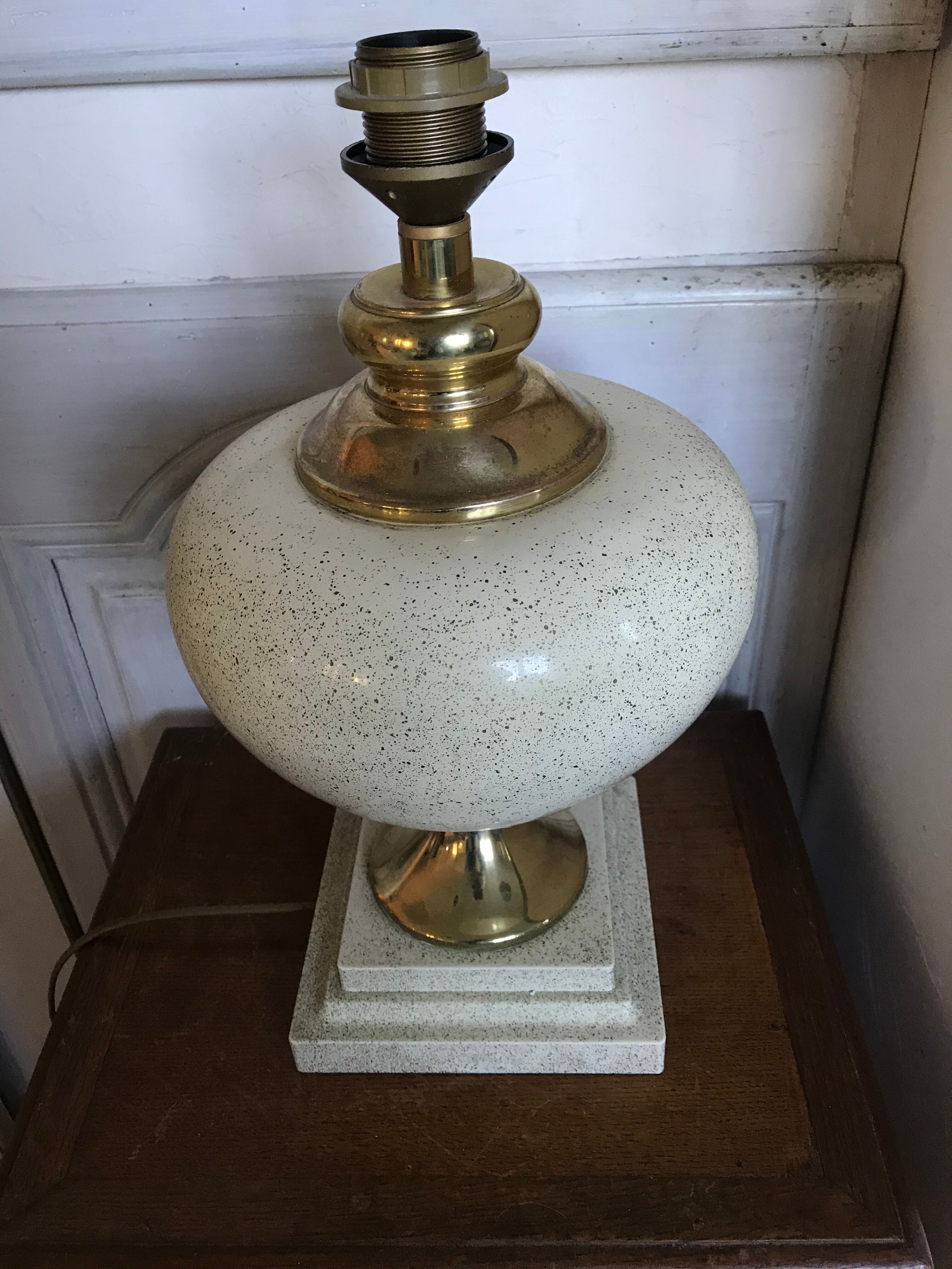 Vintage "Oricourt" Dolphin Lamp