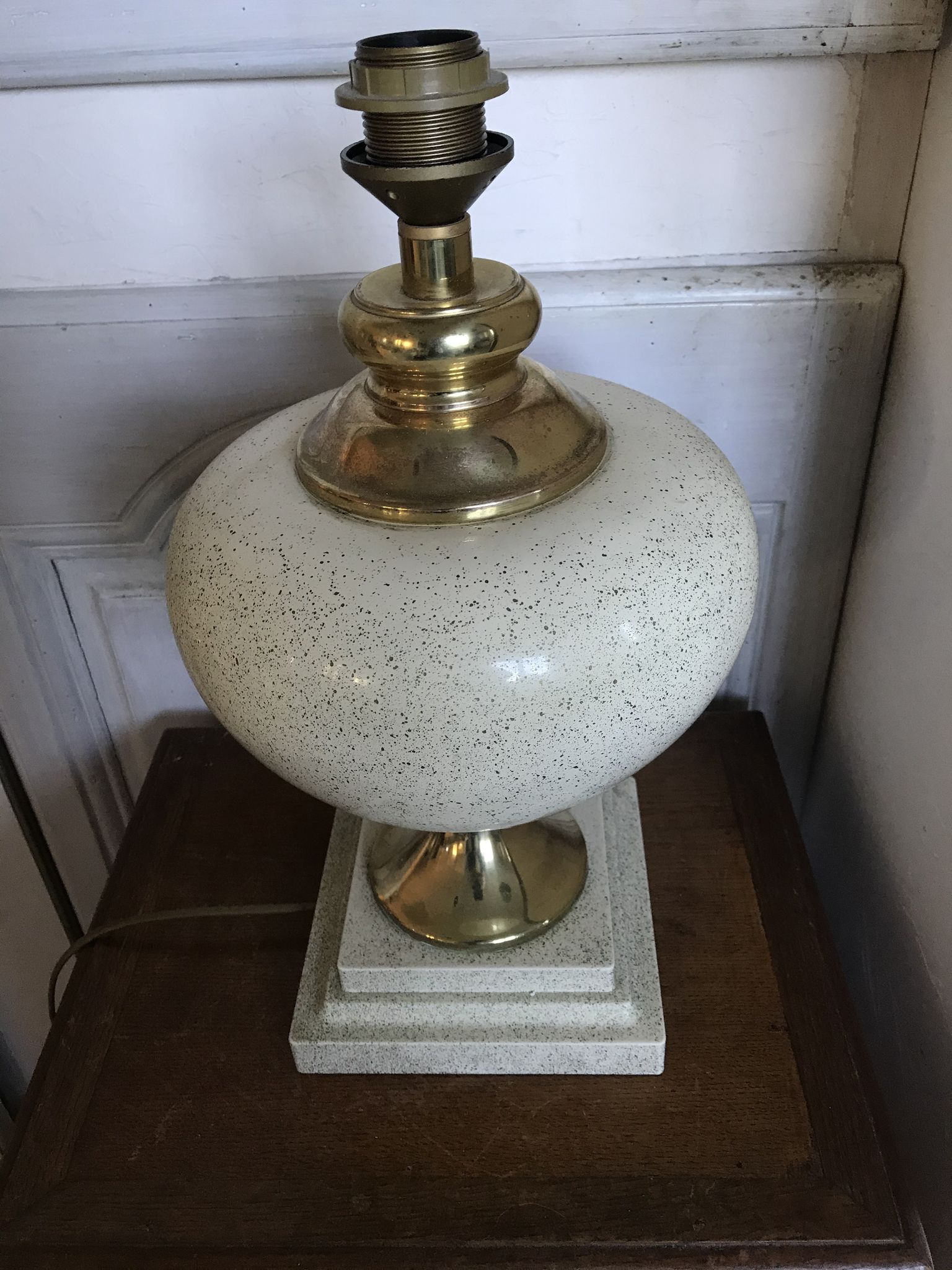 Vintage "Oricourt" Dolphin Lamp