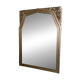 Bevelled gold mirror