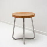 Bauhaus tubular stool, Robert Slezák, 1930´s, Czechoslovakia