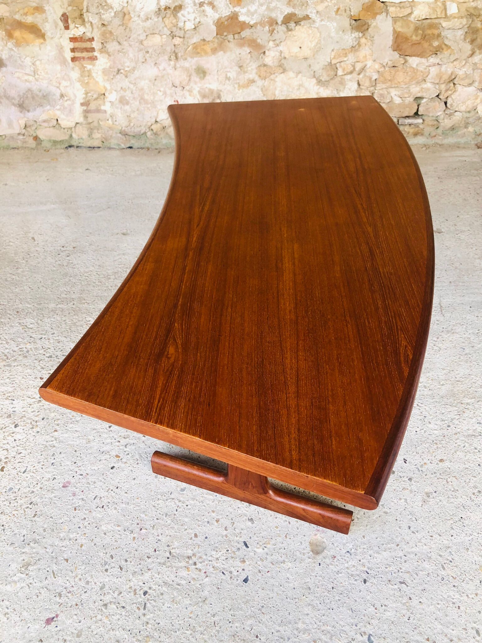 Danish teak coffee table, Johannes Andersen for CFC Silkeborg, Circa 60's