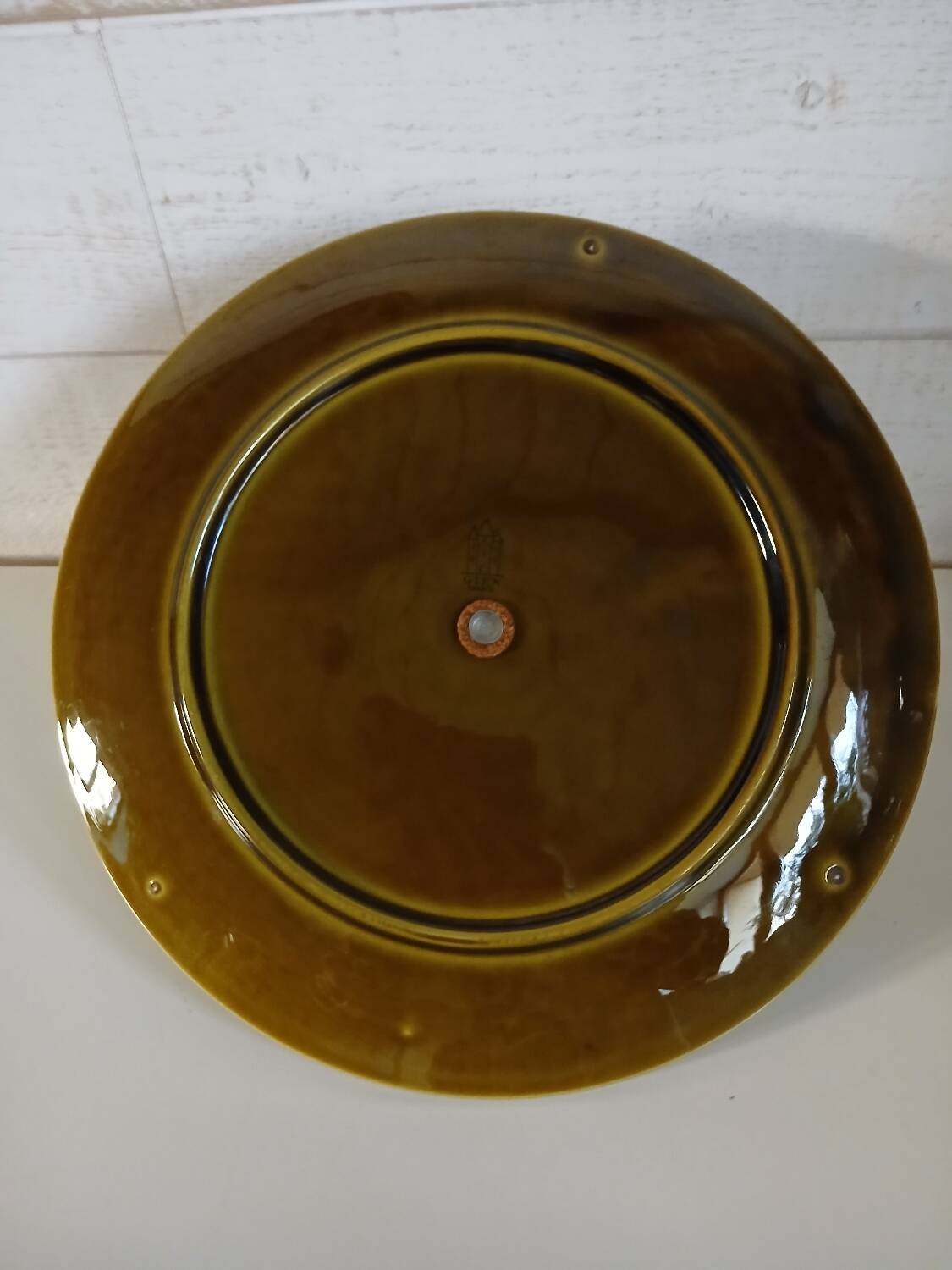 Antique cheese dish Gien