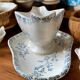 Antique earthenware sauceboat from Grigny (Rhône)
